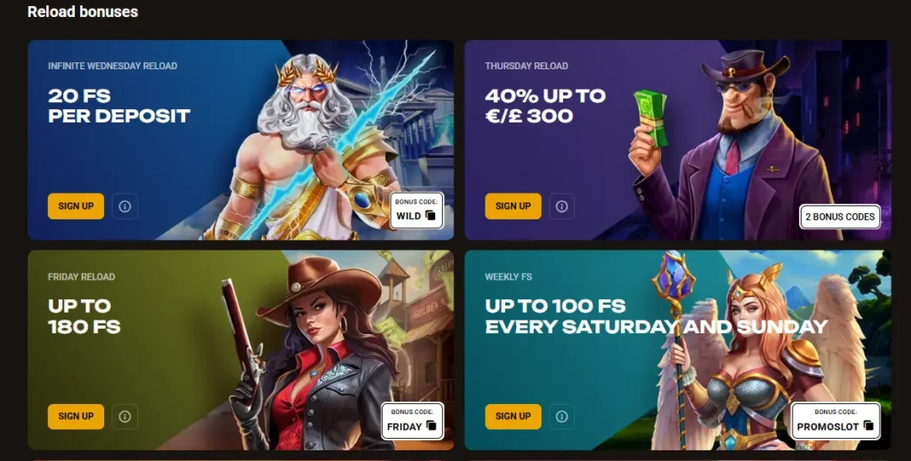 SlotLair Casino Bonuses.